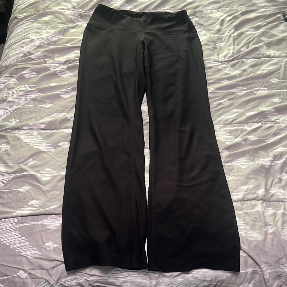 Spalding Black Women's Yoga Pants - size Small